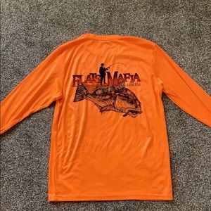 Men’s Long Sleeve Dri fit Flats Mafia M shirt